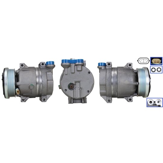 51-0381 - Compressor, air conditioning 