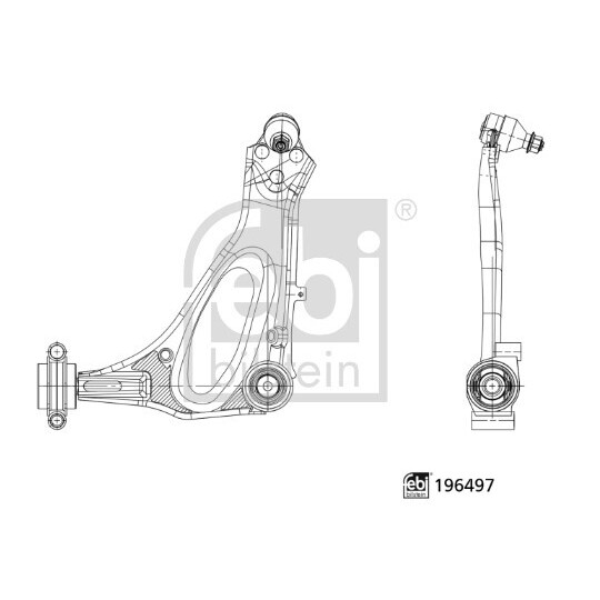 196497 - Track Control Arm 