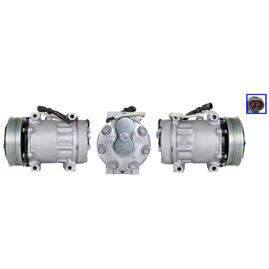 51-0972 - Compressor, air conditioning 
