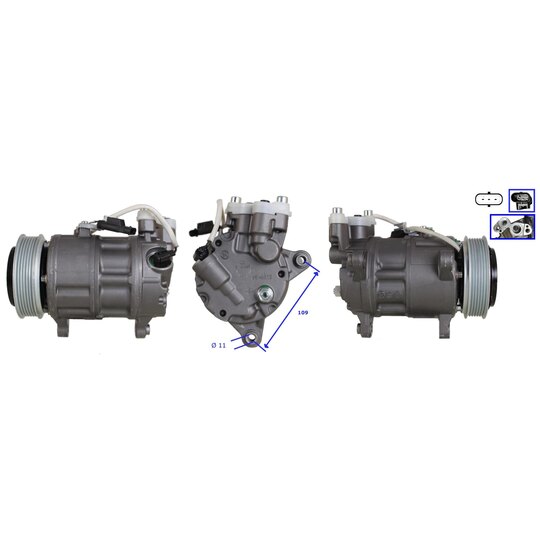 51-1346 - Compressor, air conditioning 