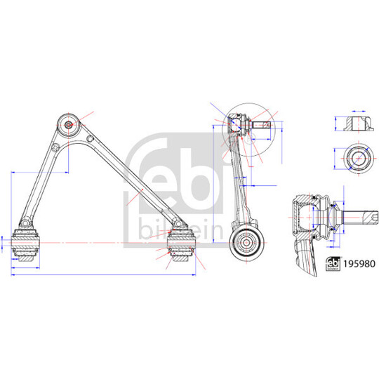 195980 - Track Control Arm 