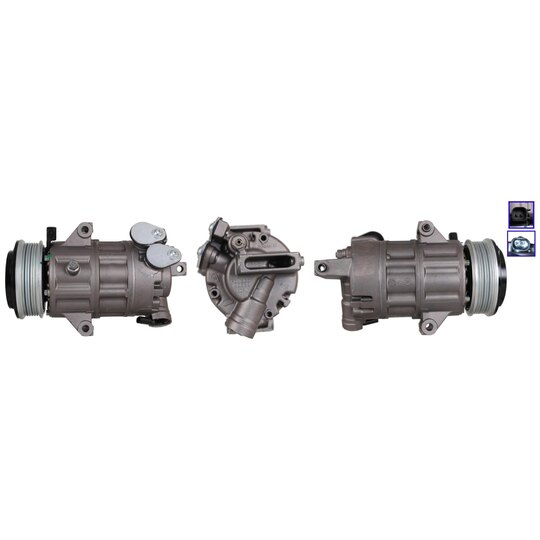 51-1267 - Compressor, air conditioning 