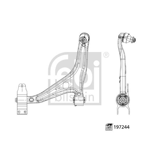 197244 - Track Control Arm 