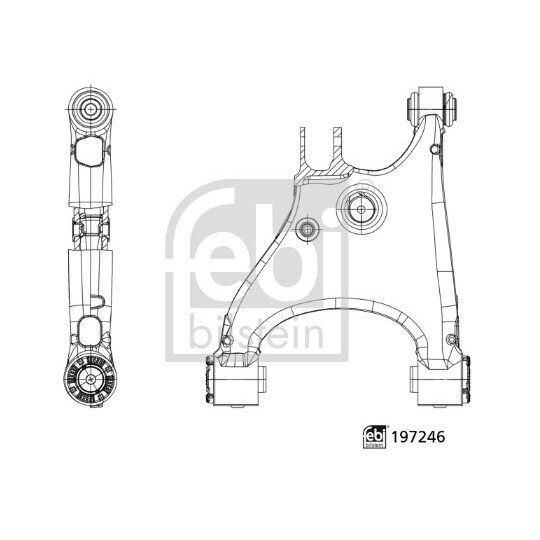197246 - Track Control Arm 