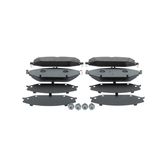 0 986 460 129 - Brake Pad Set, disc brake 