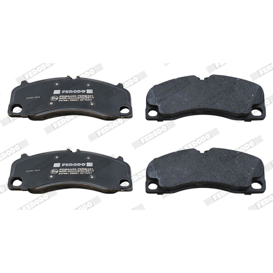 FDB5436 - Brake Pad Set, disc brake 