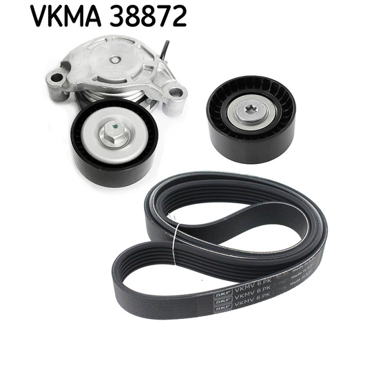 VKMA 38872 - V-Ribbed Belt Set 