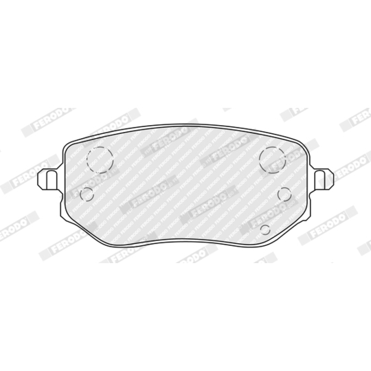 FDB5519 - Brake Pad Set, disc brake 