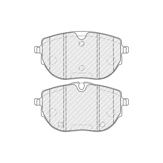 FDB5350 - Brake Pad Set, disc brake 