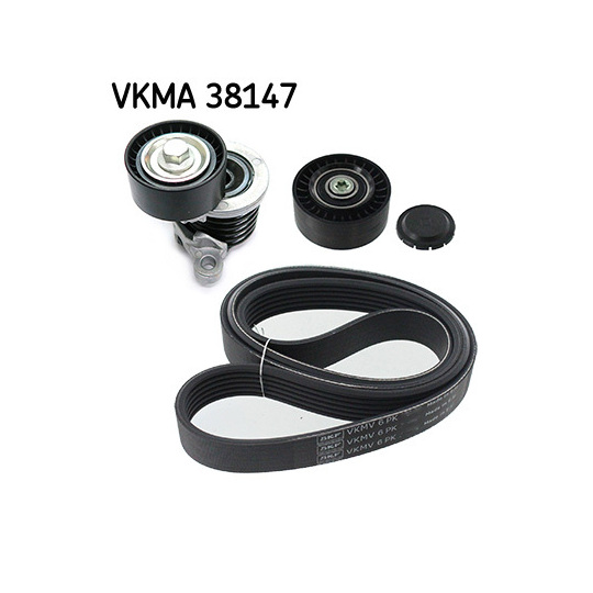 VKMA 38147 - V-Ribbed Belt Set 