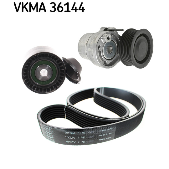 VKMA 36144 - V-Ribbed Belt Set 