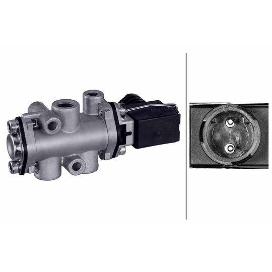 6NW 358 189-031 - Solenoid Valve, shift cylinder 