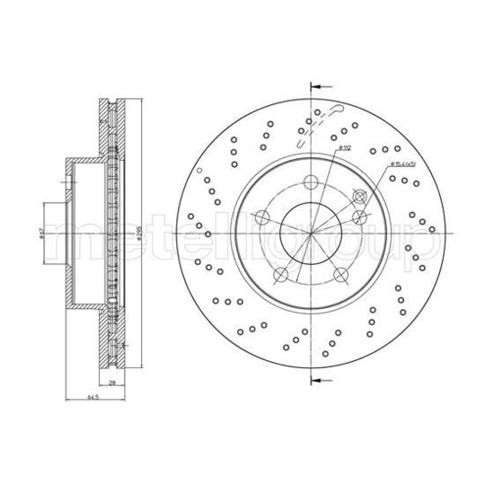 23-1409FC - Brake Disc 