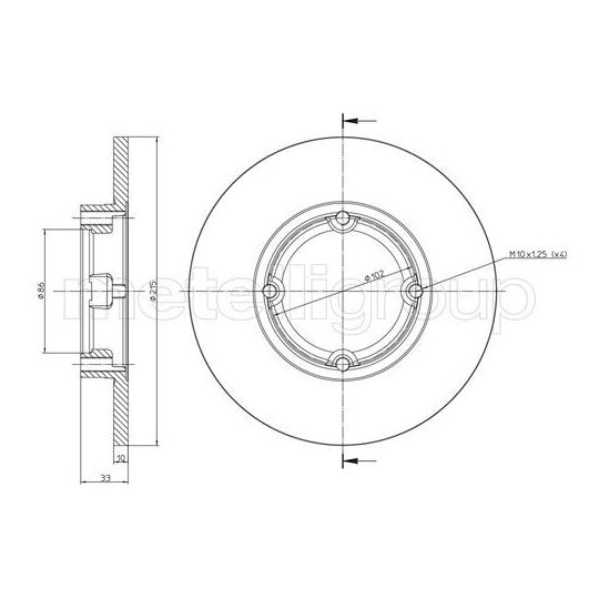 23-0756 - Brake Disc 