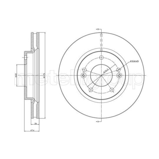 23-1688C - Brake Disc 