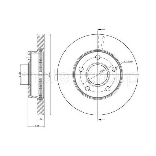 23-0120 - Brake Disc 