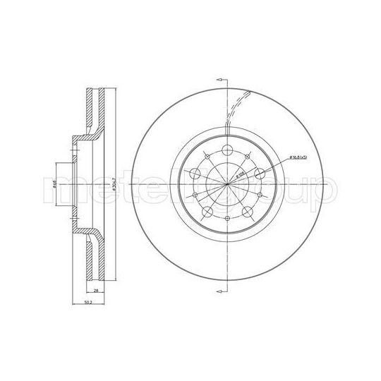 23-0561C - Brake Disc 