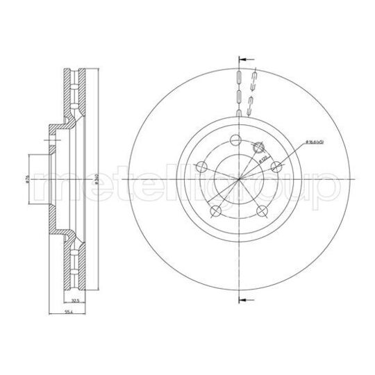 23-1470C - Brake Disc 