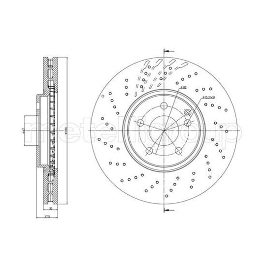 23-1103FC - Brake Disc 