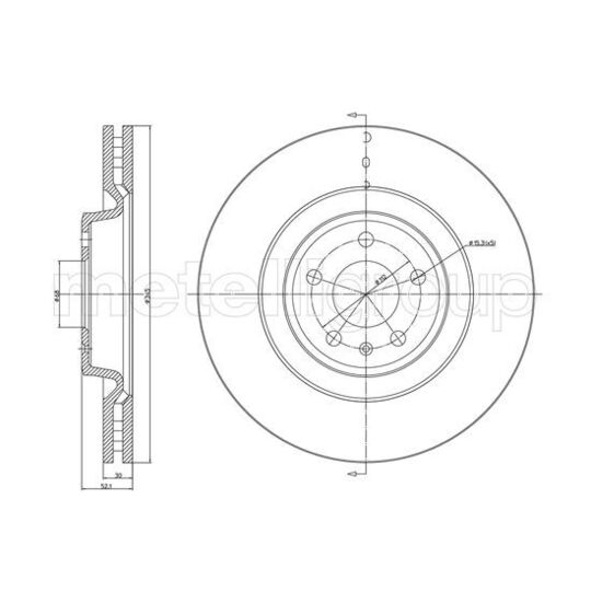 23-1250C - Brake Disc 