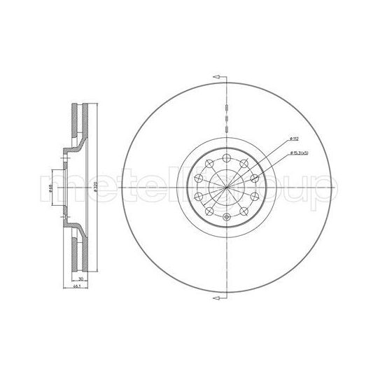 23-0705C - Brake Disc 