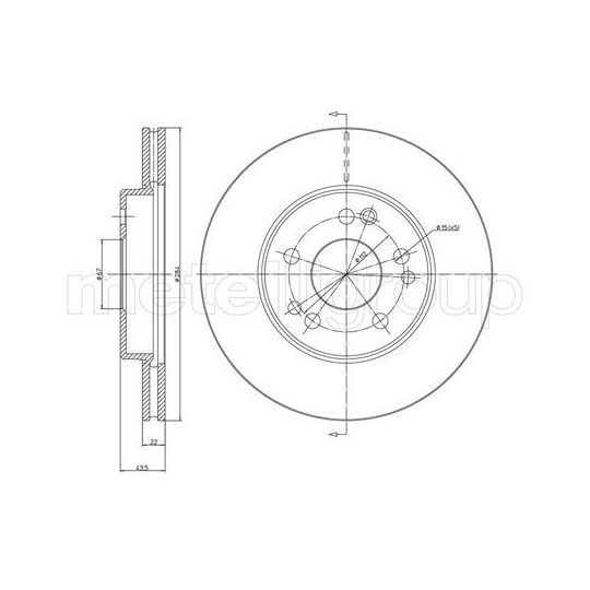 23-0167 - Brake Disc 