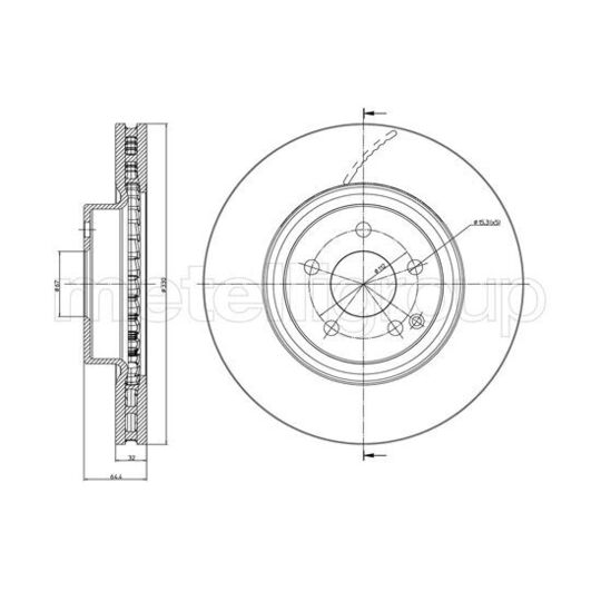 23-1029C - Brake Disc 