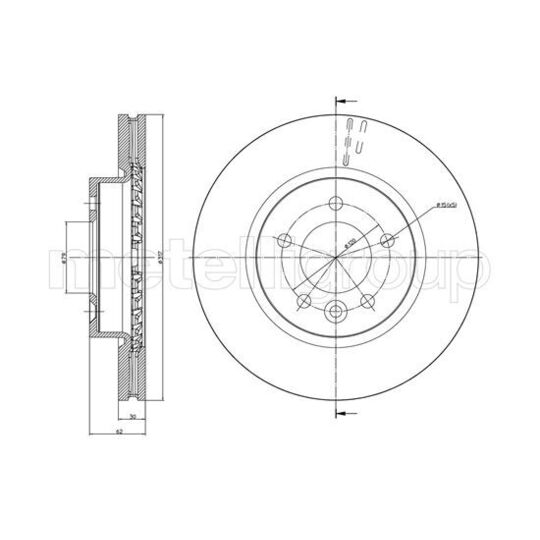 23-0933C - Brake Disc 
