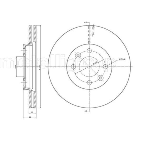 23-0381 - Brake Disc 