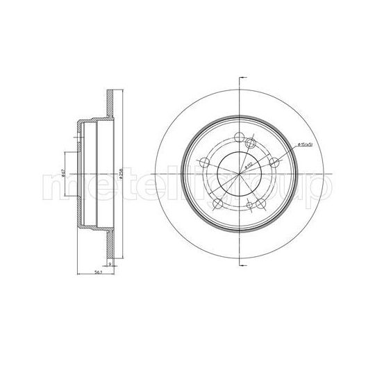 23-0104 - Brake Disc 
