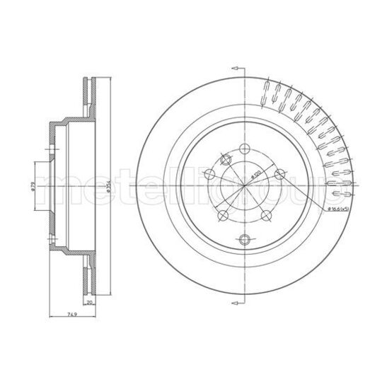 23-1731C - Brake Disc 
