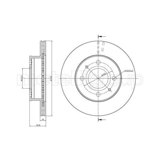 23-0905 - Brake Disc 