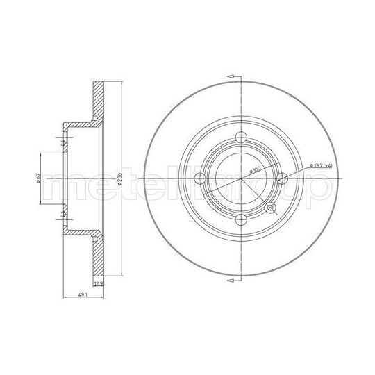 23-0471 - Brake Disc 