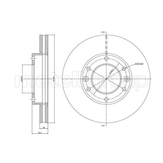 23-1174C - Brake Disc 