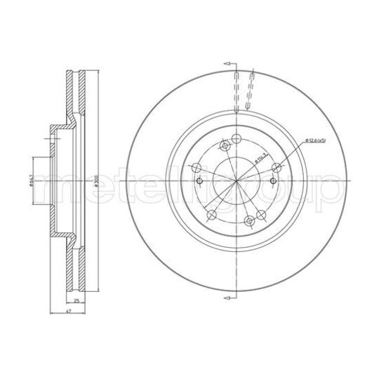 23-1356C - Brake Disc 