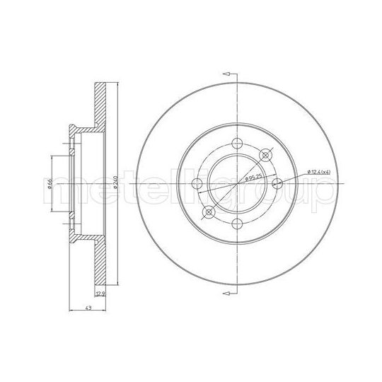23-0136 - Brake Disc 