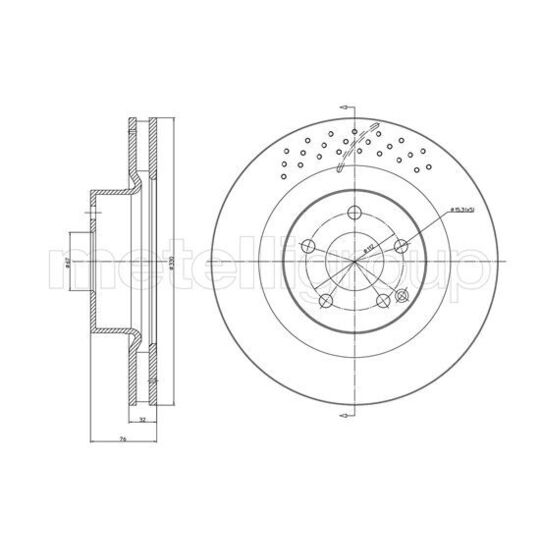 23-1625FC - Brake Disc 