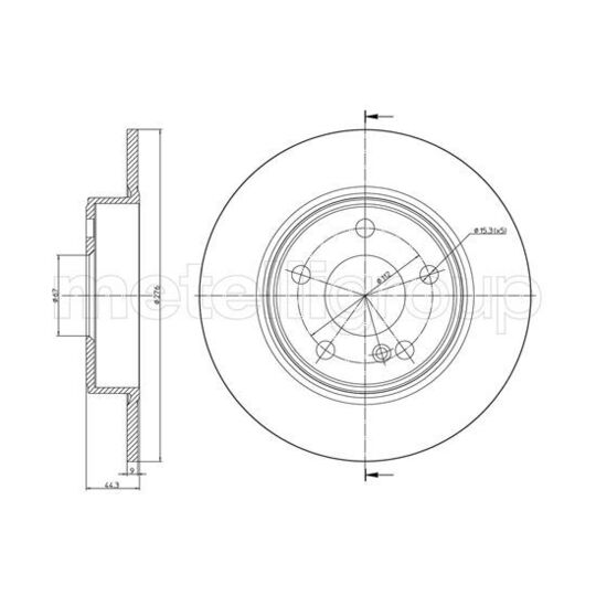 23-1437C - Brake Disc 