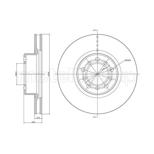23-0520 - Brake Disc 