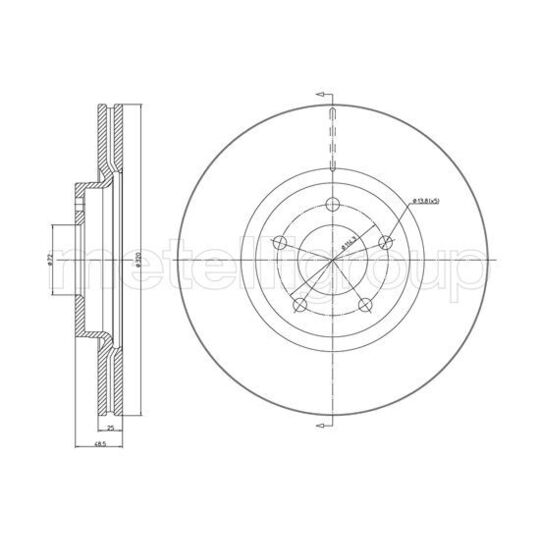 23-1417C - Brake Disc 