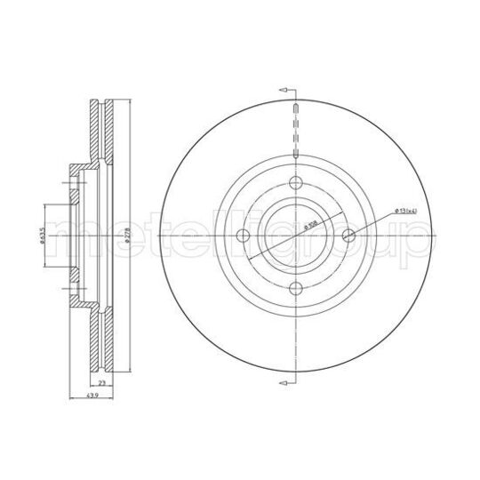 23-1490C - Brake Disc 