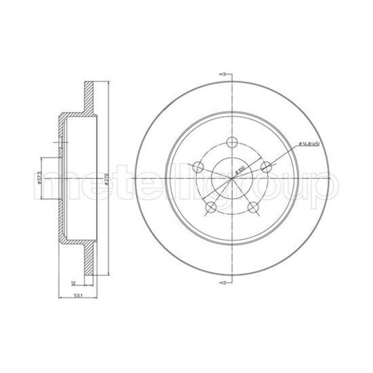 23-1690C - Brake Disc 