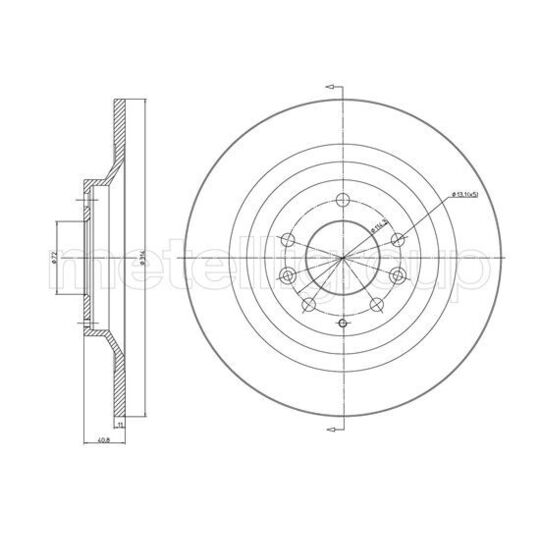 23-1552C - Brake Disc 