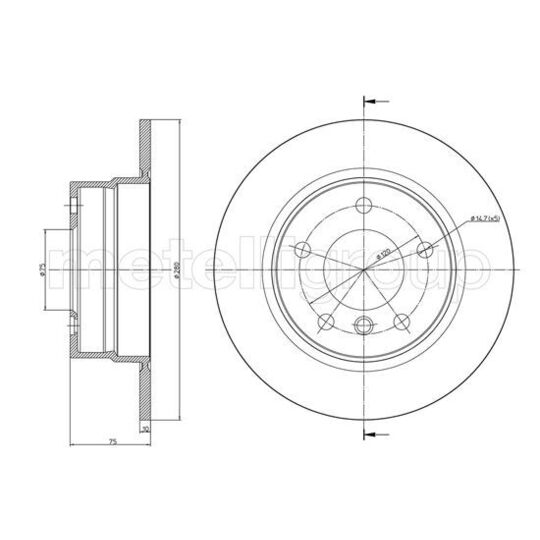23-0951C - Brake Disc 