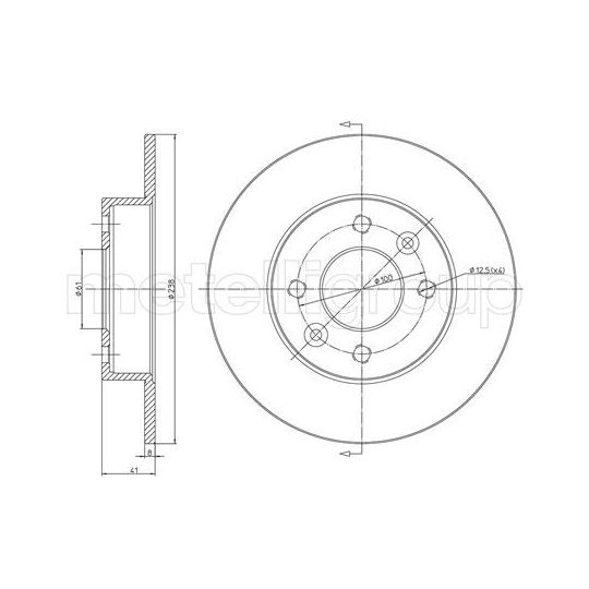 23-0107 - Brake Disc 