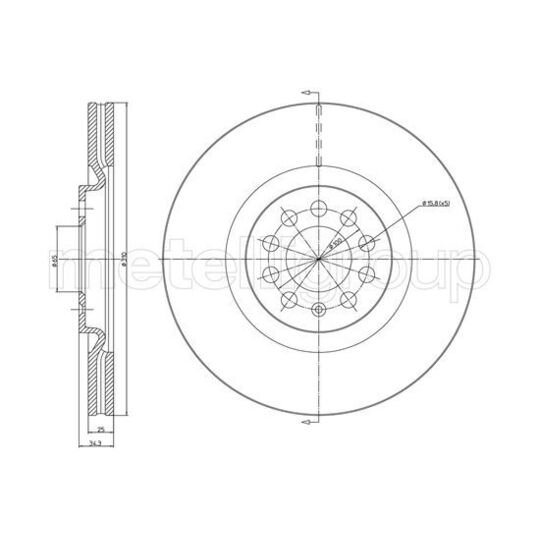 23-1515C - Brake Disc 