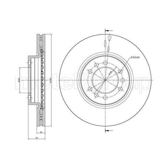 23-1018 - Brake Disc 