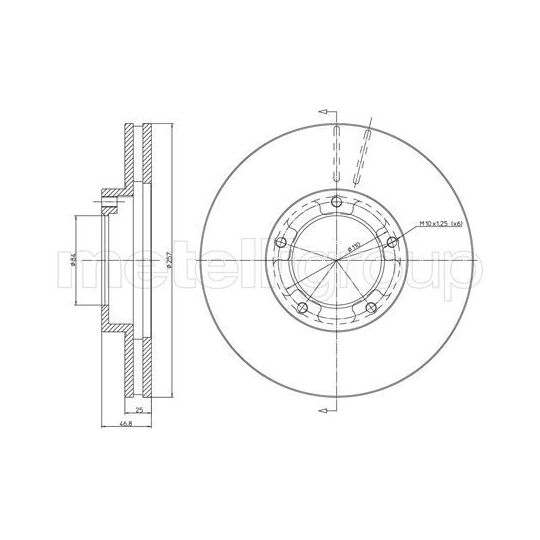 23-0716 - Brake Disc 