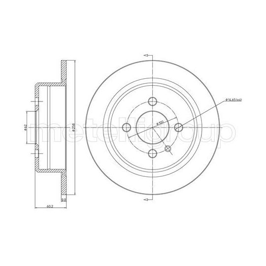 23-0084 - Brake Disc 