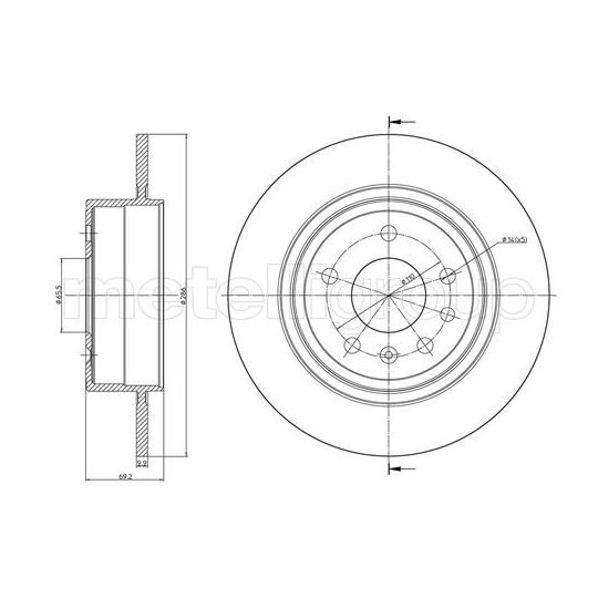 23-0796C - Brake Disc 